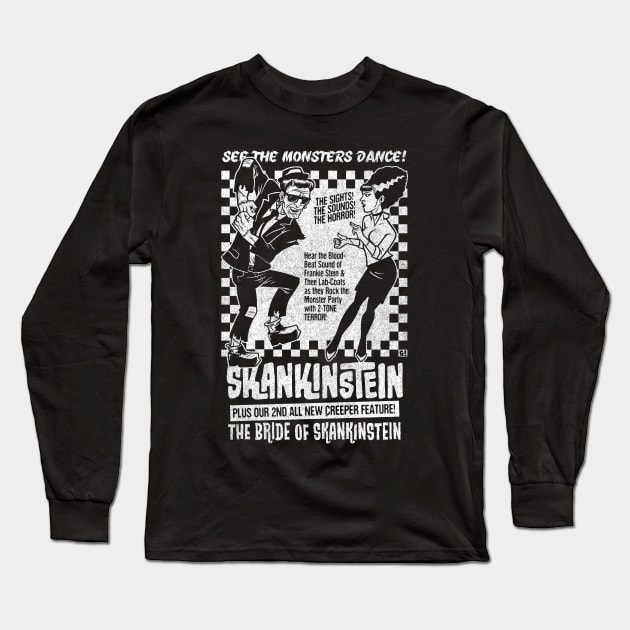 SkankinStein Long Sleeve T-Shirt by GiMETZCO!